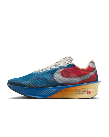 Nike Mens Vaporfly 4 PRM Road Racing Shoes - Multi-Blue-Red (Athletic Sneakers/Runners)