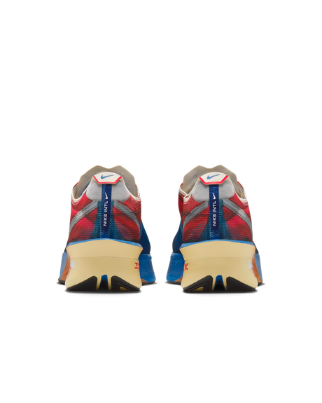 Nike Mens Vaporfly 4 PRM Road Racing Shoes - Multi-Blue-Red (Athletic Sneakers/Runners)