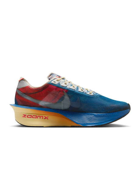 Nike Mens Vaporfly 4 PRM Road Racing Shoes - Multi-Blue-Red (Athletic Sneakers/Runners)