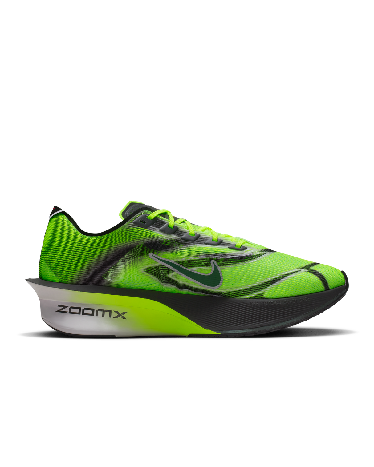 Nike Mens Vaporfly 4 Road Racing Shoes - Multi-Black-Volt-White (Athletic Sneakers/Runners)
