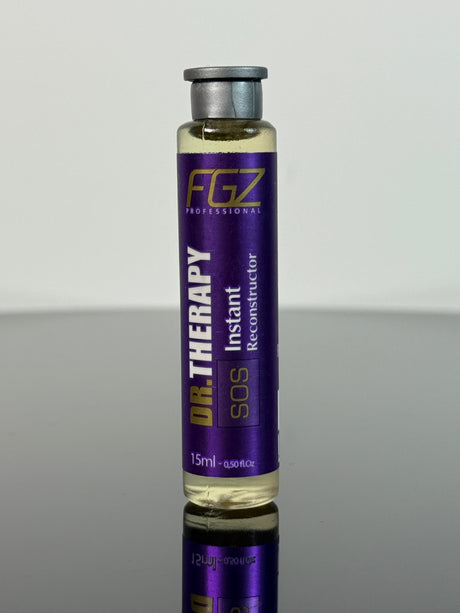 FGZ Ampoule SOS 15ml Hair Reconstructor - Instant Damage Repair (Macadamia & Argan Oil)