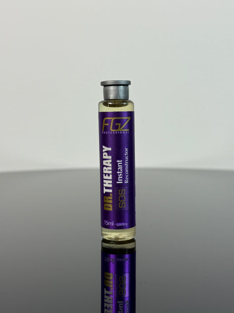 FGZ Ampoule SOS 15ml Hair Reconstructor - Instant Damage Repair (Macadamia & Argan Oil)