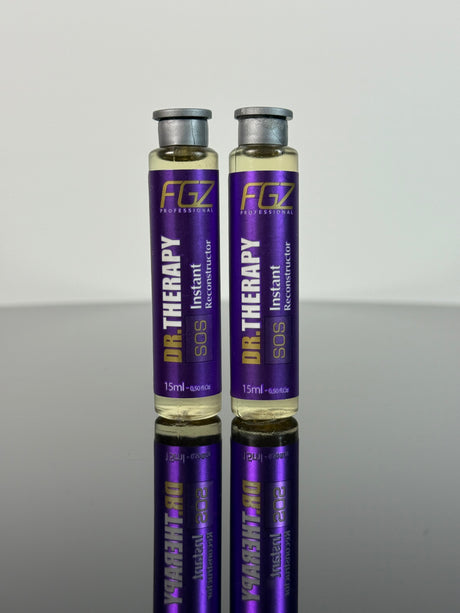 FGZ Ampoule SOS 15ml Hair Reconstructor - Instant Damage Repair (Macadamia & Argan Oil)