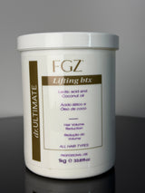 FGZ Ultimate Hair BTX 1kg Smoothing Treatment - Anti-Frizz (Lactic Acid & Shea Butter)