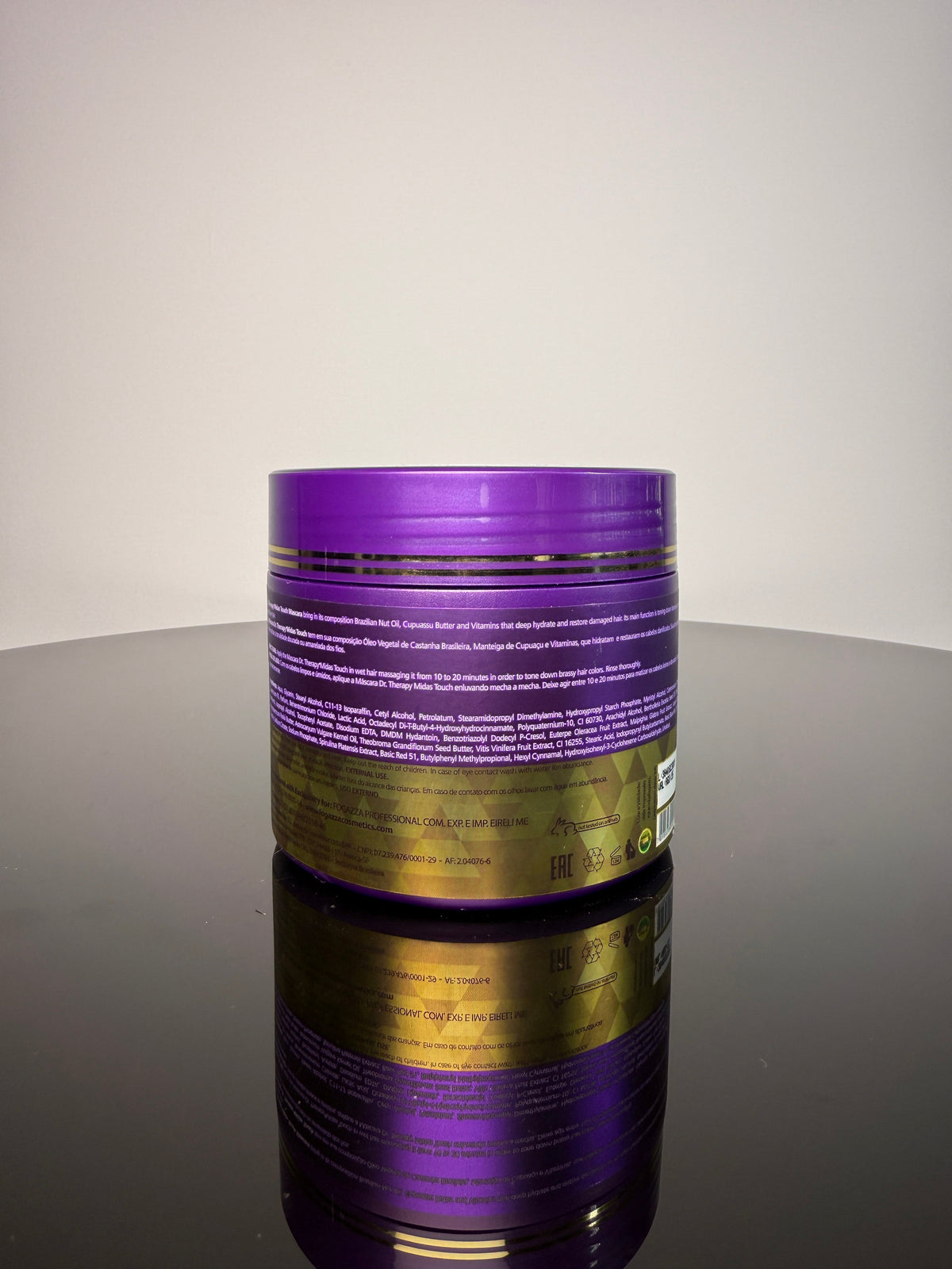 FGZ 500g Blond Hydrating Repair Mask - Brassy Toning (Brazil Nut Oil & Cupuassu Butter)