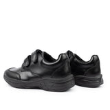 Sfida Indie 2 Junior Kids Dual Strap School Shoes - Black (Boys/Girls)