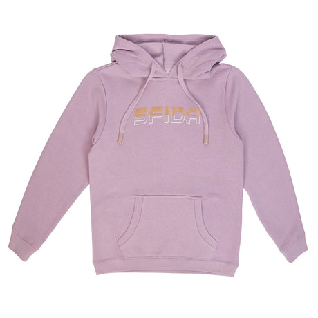 Sfida Isabella Girls Fleece Hoodie - Lilac (Kids Pullover Jumper) - LILAC