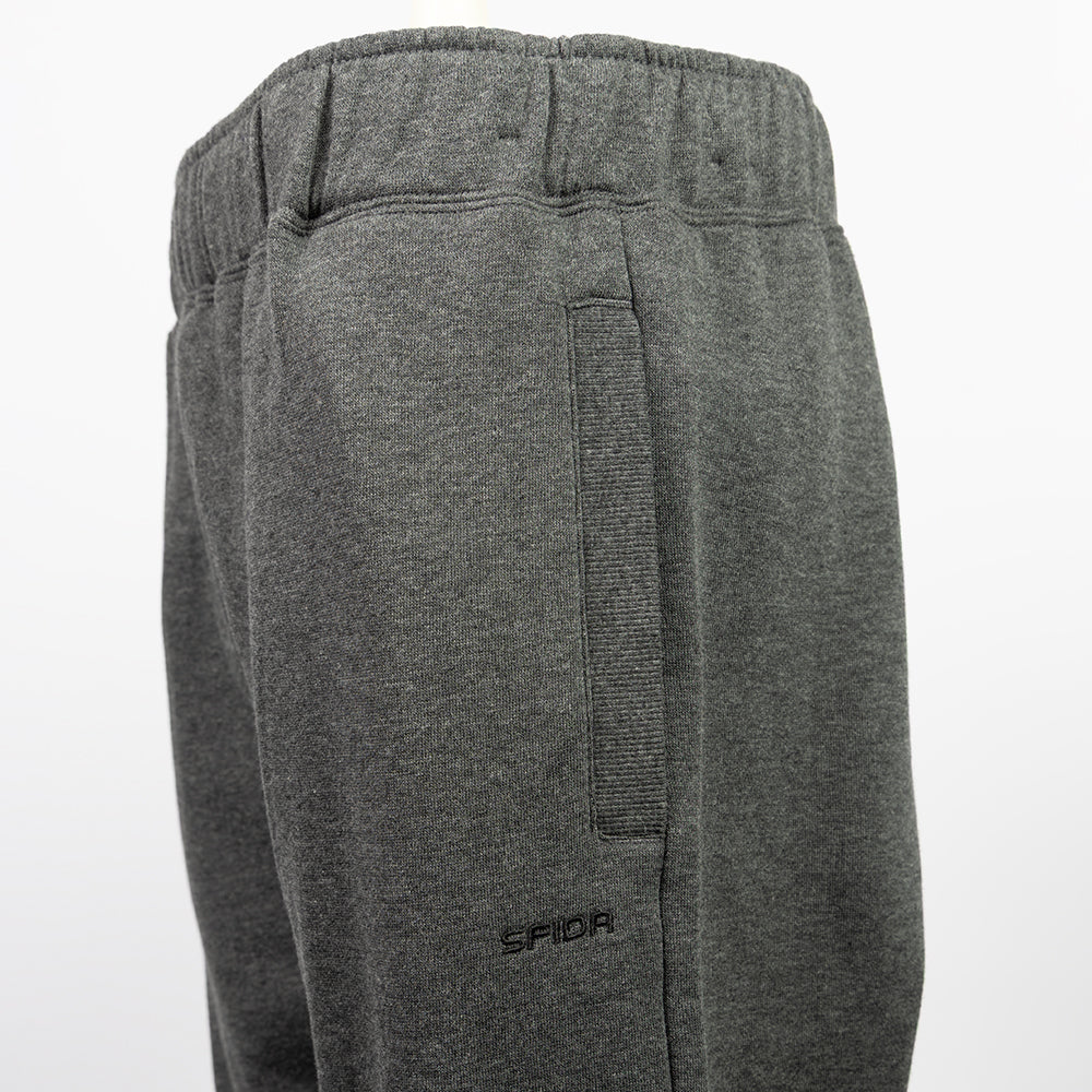 Sfida Ivan Mens Cuffed Fleece Track Pants - Charcoal Marle (Trackies/Joggers)