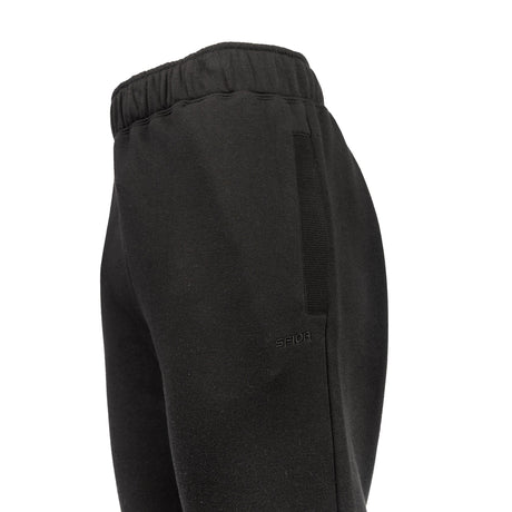 Sfida Ivan Mens Cuffed Fleece Track Pants - Black (Trackies/Joggers)