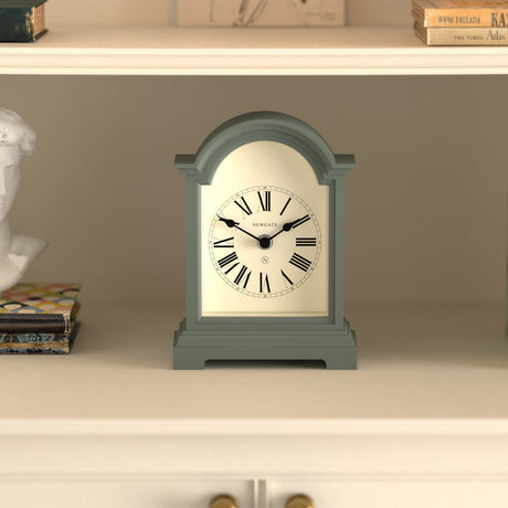 Newgate Fillmore Mantel Clock - Asparagus Green