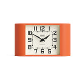 Newgate Mini Metro Mantel Clock - Pumpkin Orange