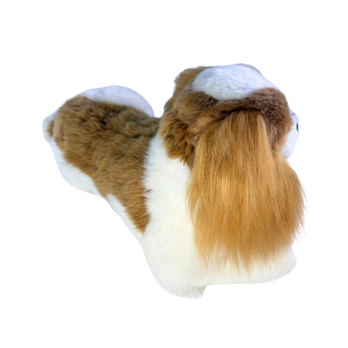 Bocchetta Izzy 40cm Lying Cavalier King Charles Spaniel Plush Toy - Brown (Realistic Stuffed Animal Dog Gift)