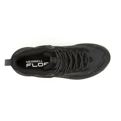 Merrell Mens Moab Speed 2 Mid (Gore-Tex) Hiking Running Shoes Trail Runners - Black