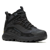 Merrell Mens Moab Speed 2 Mid (Gore-Tex) Hiking Running Shoes Trail Runners - Black