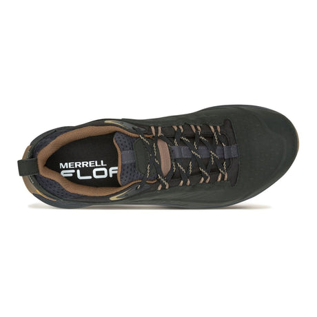 Merrell Mens Moab Speed 2 Leather (Waterproof) Hiking Trail Shoes Runners - Black
