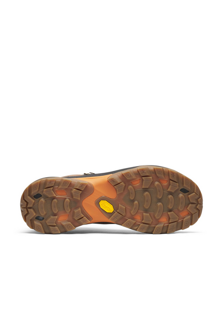 Merrell Mens Moab Speed 2 Mid Leather Waterproof Shoes Boots w/ Vibram Sole in Mole Brown