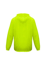 Youth Spray Jacket Outdoor Casual Hike Rain Sport Poncho Waterproof - Fluoro Lime