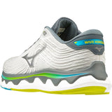 Mizuno Wave Horizon 6 Mens Runners Sneakers Shoes in Pearl Blue/Silver/Bolt