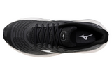 Mizuno Mens Wave Horizon 8 (2E Wide) in Black/White/Nimbus Cloud