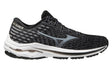 Mizuno Wave Inspire 17 Womens Running Shoes - Black/Platinum Gold (Sneakers/Runners)