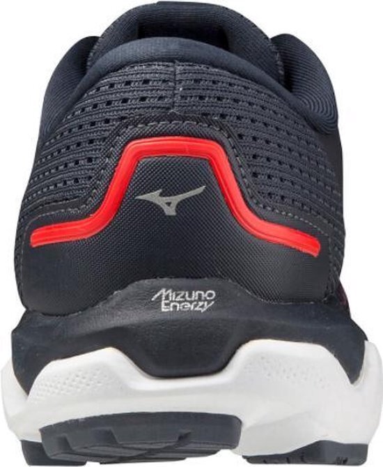 Mizuno Womens Wave Horizon 5 Running Athletic Shoes Sneakers - Black/Purple