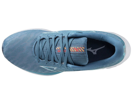 Mizuno Wave Rider 26 Womens Running Shoes Mountain Spring / White / Flax in US 8