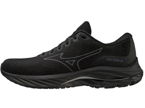 Mizuno Wave Rider 26 SSW Womens Running Shoes – Black/Ultimate Gray – Smooth Stretch Woven – Enerzy Foam – Cushioned & Stable US 8