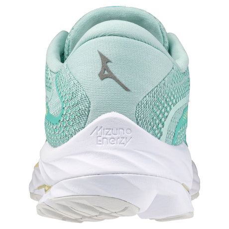 Mizuno Wave Rider 27 Womens Running Shoes Eggshell Blue / Anise Flower in US 7