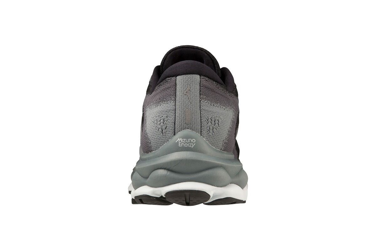 Mizuno Wave Sky 7 Womens Running Shoes D Wide in Black / Silverstar  – Size 7