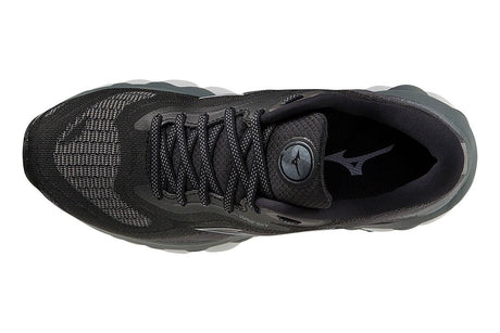 Mizuno Wave Sky 7 Womens Running Shoes D Wide in Black / Silverstar  – Size 7