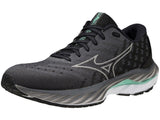 Mizuno Wave Inspire 19 Womens Running Shoes in Iron Gate Nimbus Cloud Spring Bud - Size 7.5