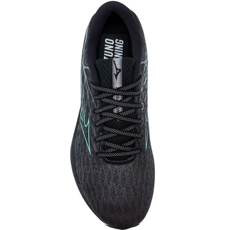 Womens Mizuno Wave Inspire 20 Iron Running Shoes Gate/Dusty Jade Green/Black in Size 9