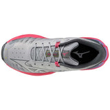 Womens Mizuno Wave Daichi 7 2023 Pearl Blue/High-Vis Pink/Purple Punch Size 7.5