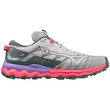 Womens Mizuno Wave Daichi 7 2023 Pearl Blue/High-Vis Pink/Purple Punch Size 7.5