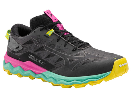 Mizuno Wave Daichi 7 Womens Trail Running Shoes Iron Gate / Fuchsia Fedora (2023), US 10