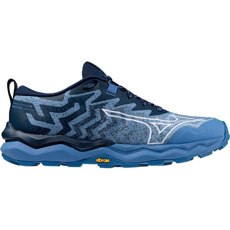 Mizuno Wave Daichi 8 Womens Running Shoes Flow / White / Dress Blue in US 7.5
