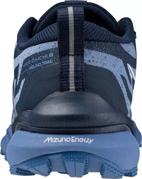 Mizuno Wave Daichi 8 Womens Running Shoes Flow / White / Dress Blue in US 8.5