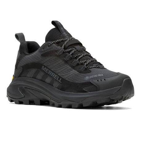 Merrell Womens Moab Speed 2 (Gore-Tex) Hiking Running Shoes Trail Runners - Black