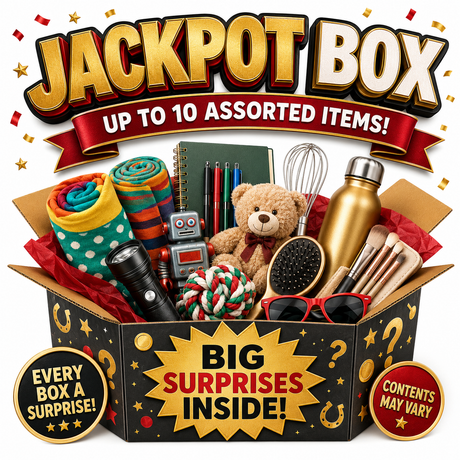 Jackpot Mystery Box - Assorted Gifts & Products