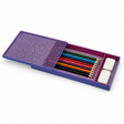 Honeycomb Slide Lid Pencil Case and Desk Drawer Organiser (24x12cm)
