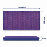 Honeycomb Slide Lid Pencil Case and Desk Drawer Organiser (24x12cm)