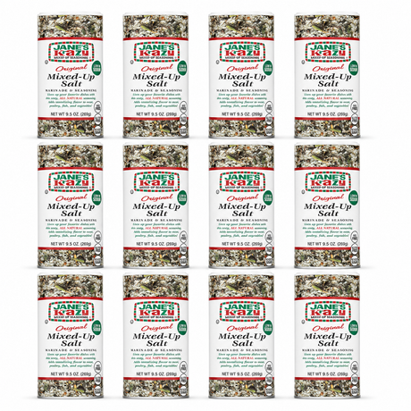 12x Jane's Krazy Mixed Up Salt Marinade & Seasoning Bulk Pack (269g)