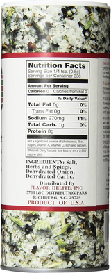 12x Jane's Krazy Mixed Up Salt Marinade & Seasoning (269g)