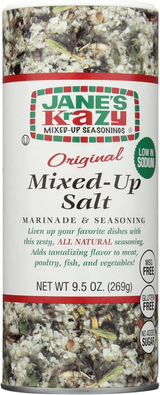 12x Jane's Krazy Mixed Up Salt Marinade & Seasoning (269g)
