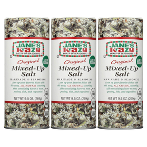 3x Jane's Krazy Mixed Up Salt Marinade & Seasoning Pack (269g)