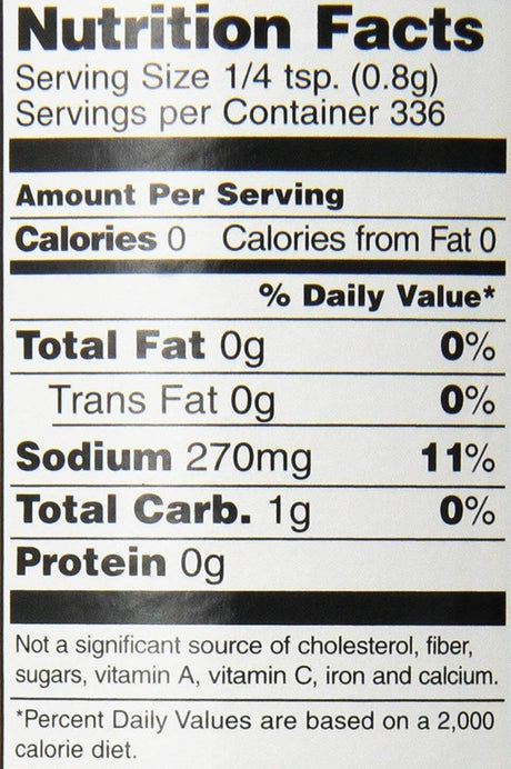 3x Jane's Krazy Mixed Up Salt Marinade & Seasoning Pack (269g)