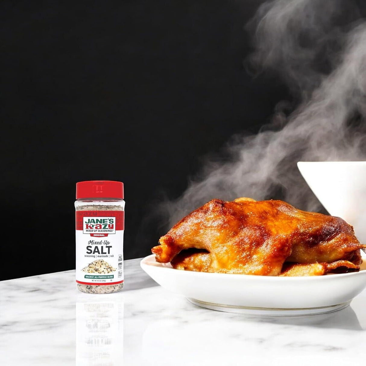 3x Jane's Krazy Mixed Up Salt Seasoning Marinade Rub Pack (113g)