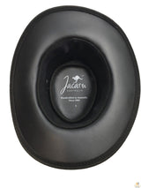 Jacaru 1007 Wallaroo Suede Leather Outback Wide Brim Hat - Black