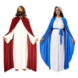 Virgin Mary & Jesus Couples Costume Set - His & Hers Religious Halloween Fancy Dress