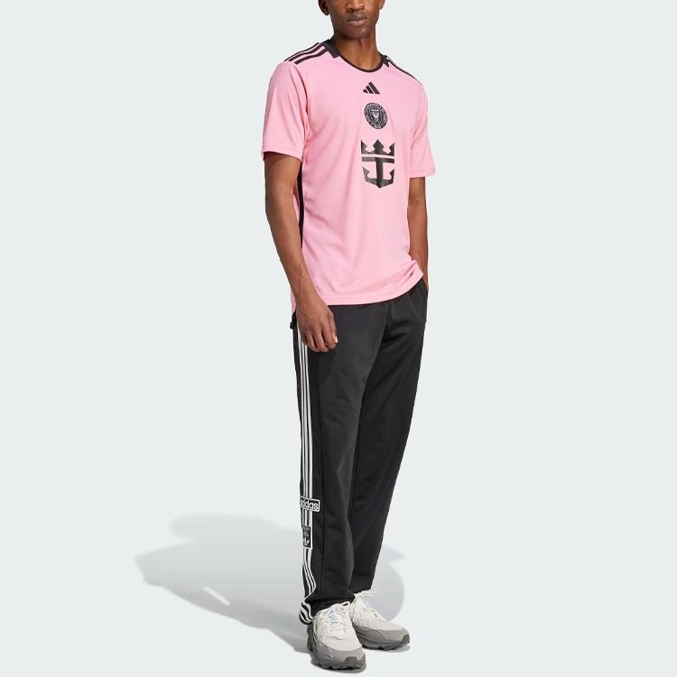 Adidas Mens Inter Miami FC Lionel Messi Home Football/Soccer Jersey - Pink (Officially Licensed)